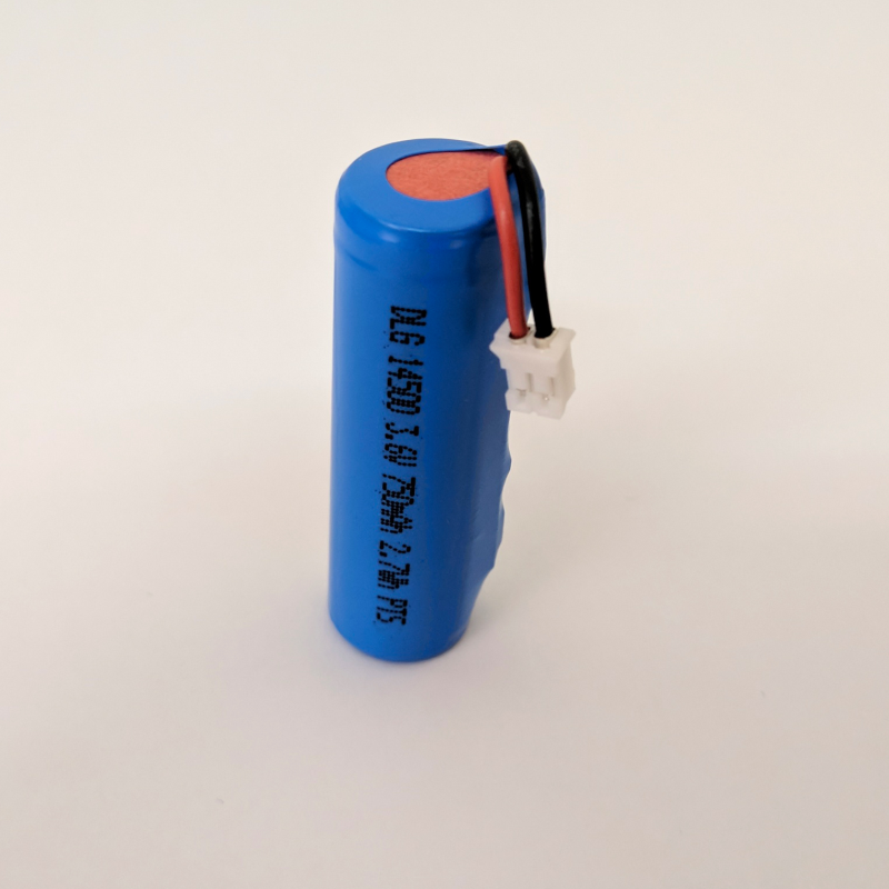 Акумулятор 14500 3.6V 750mAh 2.7Wh, з роз'ємом підключення (для ламп Lux V, Lux VI та інших)