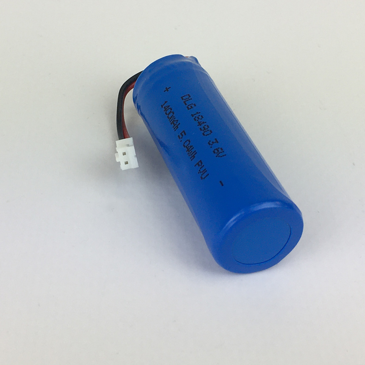 Акумулятор 18490 3.6V 1400mAh 5.04Wh, з роз'ємом підключення (для ламп Lux E, LED.D та інших)
