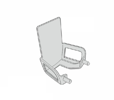 Тримач сенсора XIOS, сірий, ендо, 50 шт