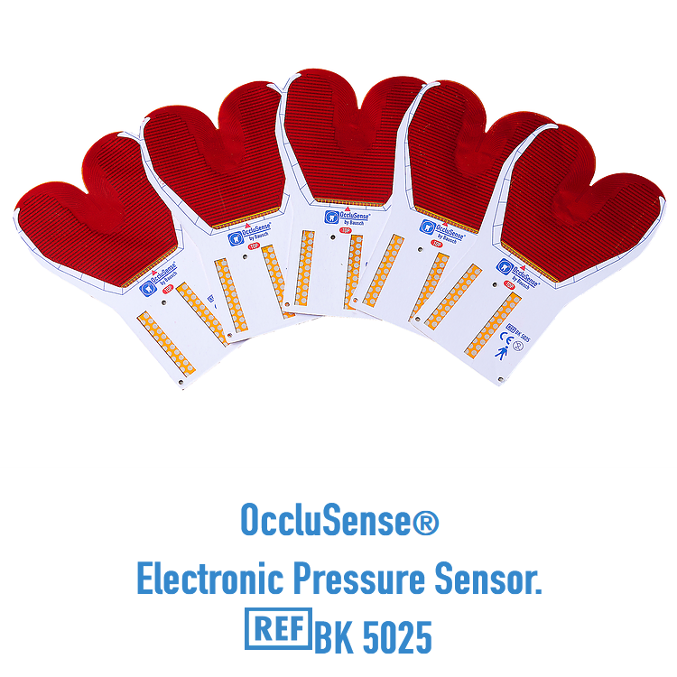 OccluSense Sensors (Оклюсенс), електронний сенсор тиску (пластина), 25 шт, товщина 60мкм