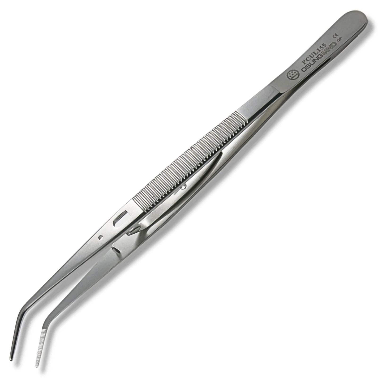 Пінцет PCUL155 з замком, 155 мм