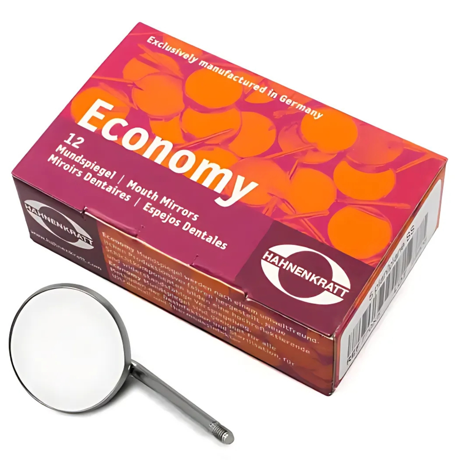 Дзеркало Hahnenkratt™ Economy №5 Plane, 1 шт (SS)