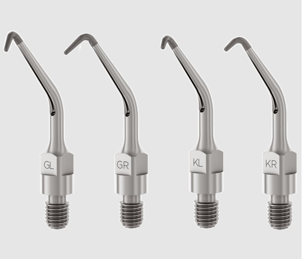 Набір насадок SiroRetro для ультразвукового скалера , комплект 4 шт (KR, KL, GR, GL), Dentsply Sirona