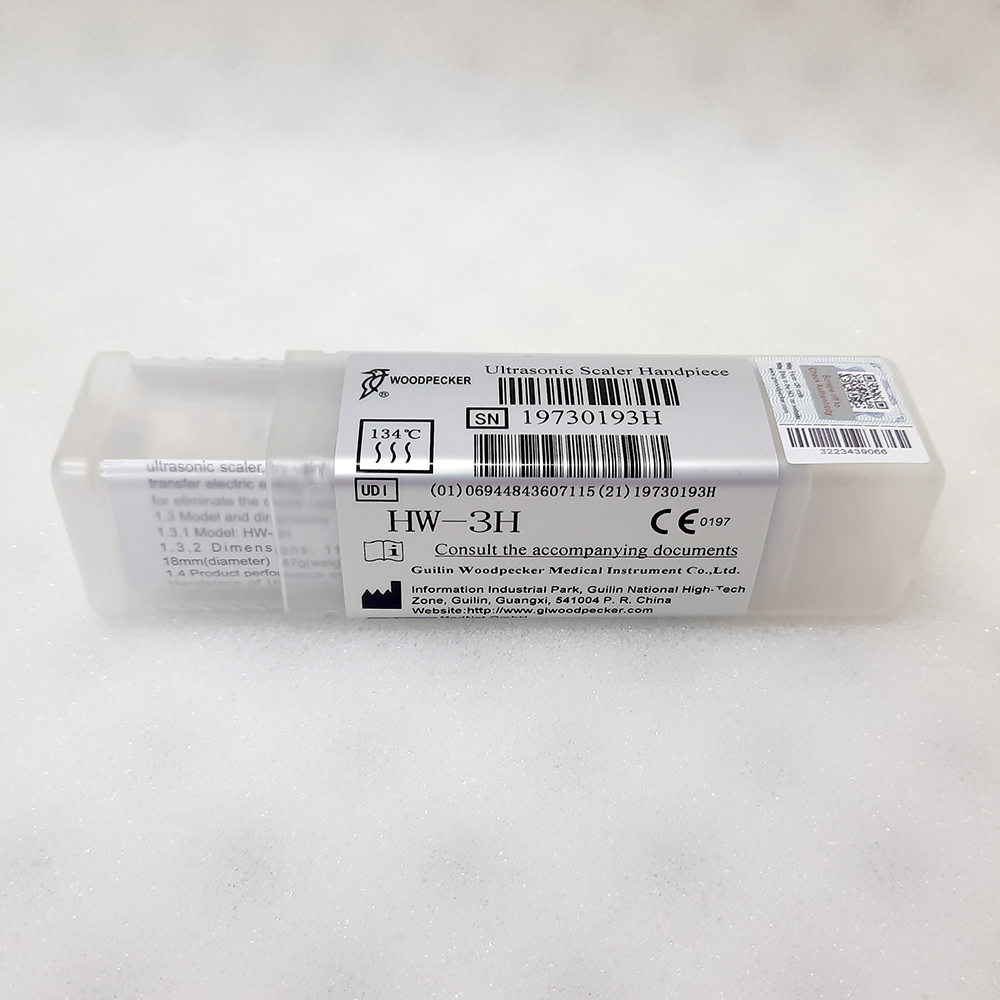 Наконечник скалера Woodpecker HW-3H. Сумісний з скалерами Woodpecker UDS-A, UDS-E, UDS-L, UDS-K, UDS-N2, N3, UDS-P, UDS-M зі знімними наконечниками, можна автоклавувати