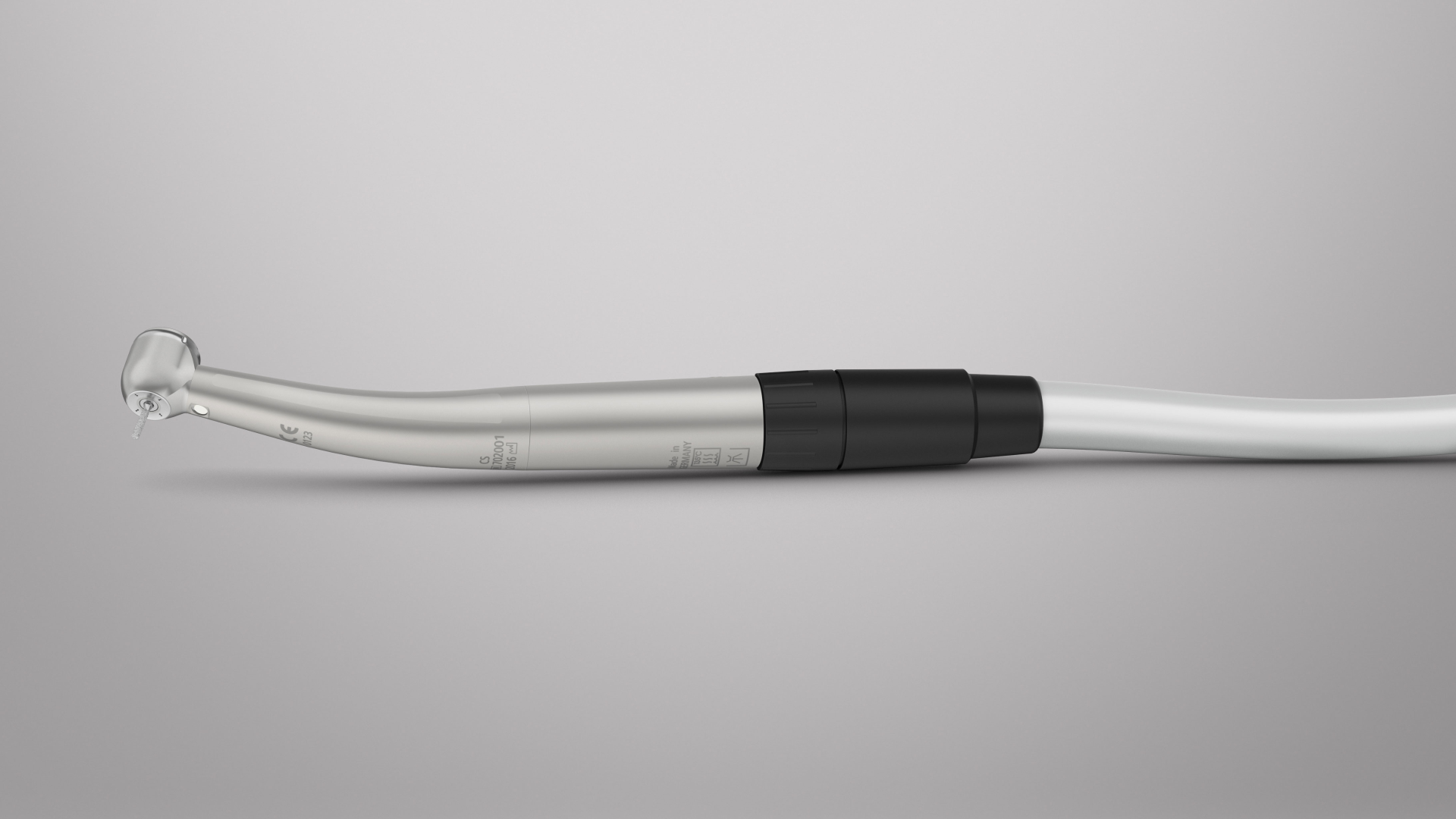 Наконечник Dentsply Sirona T2 CONTROL S + перехідник швидкоз'ємний Quickcoupling R - LED. Турбінний ортопедичний наконечник, клас COMFORT, з світловодом, потужність 22 Вт, роз'єм - Quickcoupling Sirona R LED, кнопкова система фіксації бору, 4-ох точковий спрей, керамічні підшипники, титанове покриття корпусу, для інструментів FG D-1,6мм - турбінні бори, діаметр головки 12,4 мм, висота головки 13,8 мм, вага наконечника 57 г, система захисту головки (PHS) з подвійним клапаном зворотнього всмоктування, система швидкої зупинки бору (QSF), можливість автоклавування при температурі до 134°С. АКЦІЯ:  швидкоз'ємний перехідник Quickcoupling R LED Sirona в комплекті!