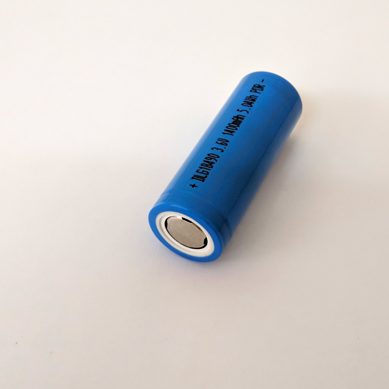 Акумулятор 18490 (18490A_тип_1), 3.6V 1400mAh 5.04Wh, без роз'єму підключення, для ламп LED.C, Lux I та інших