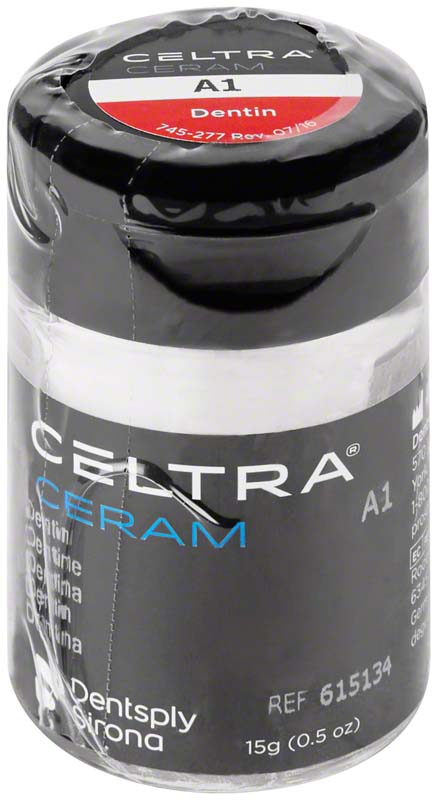 Celtra Ceram, керамічна маса, дентин - колір A1, 15 г
