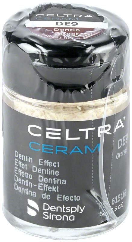Celtra Ceram, керамічна маса, дентин ефект - колір DE9, помаранчевий 15 г
