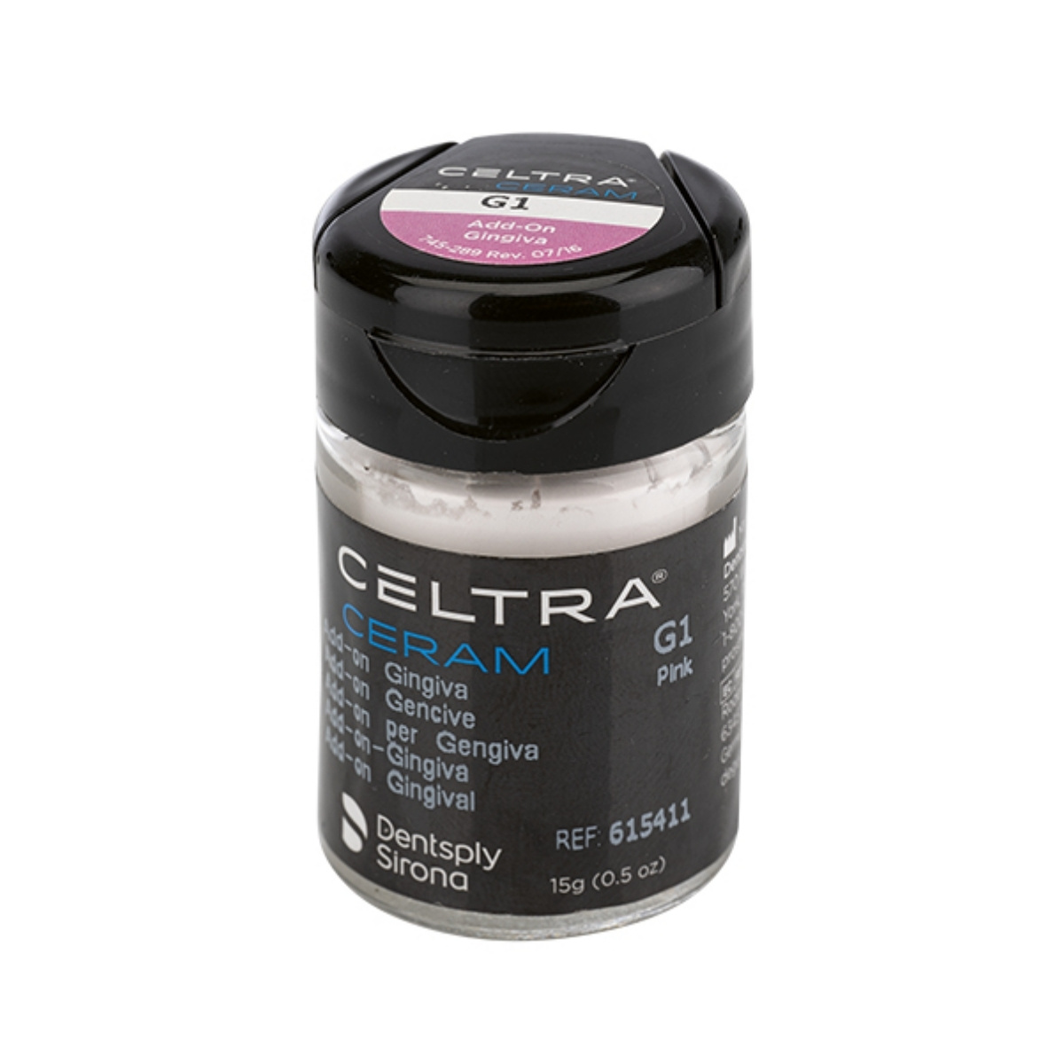 Celtra Ceram Add-on Gingiva - G1, Pink, 15G (Dentsply Sirona)