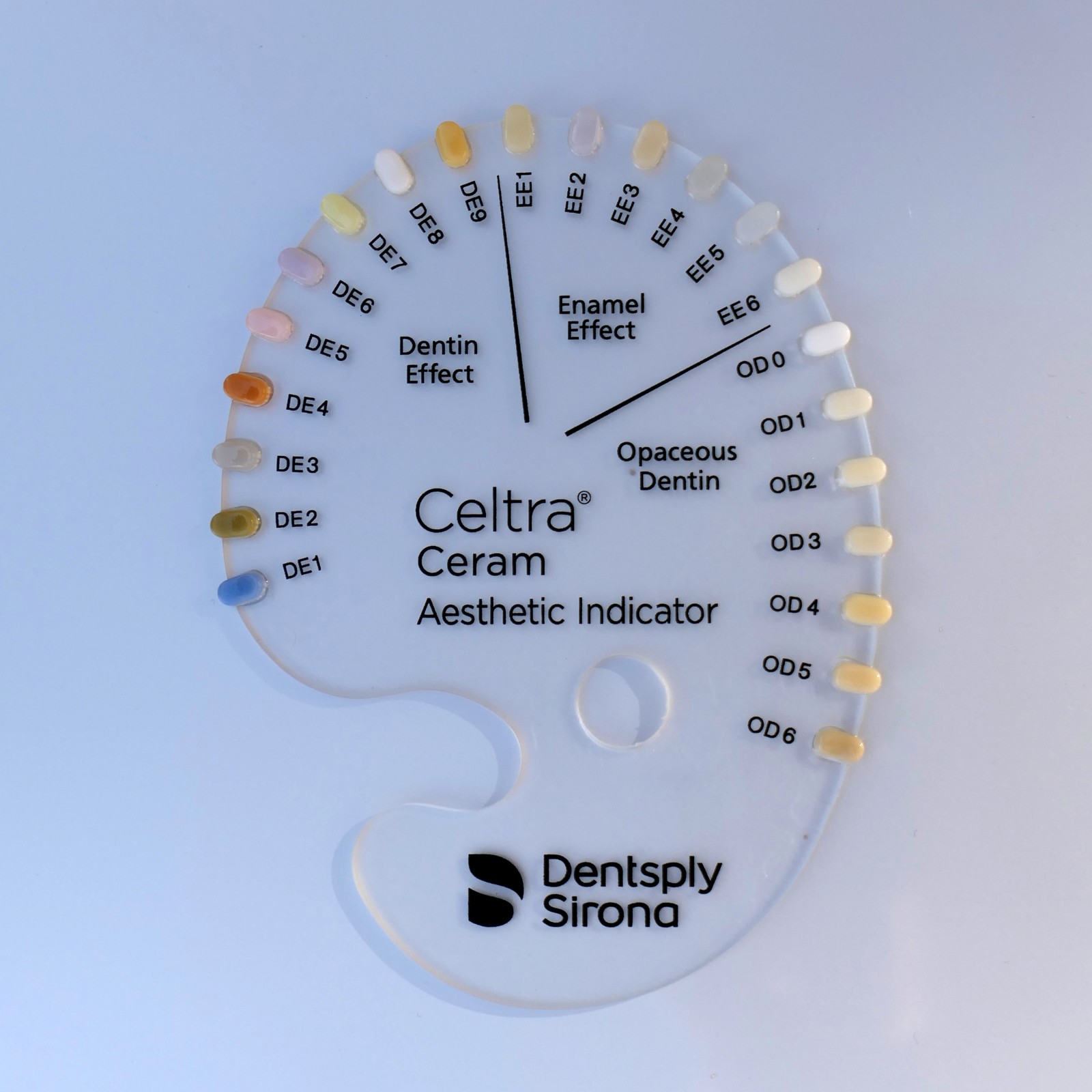 Розколірка Celtra CC Accessory Shade Guide - Aesthetic (Dentsply Sirona)