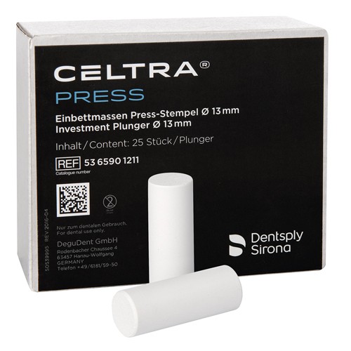 Celtra Plunger 13mm (Investment) - Плунжер 13 мм для пресування прескераміки, 25 шт