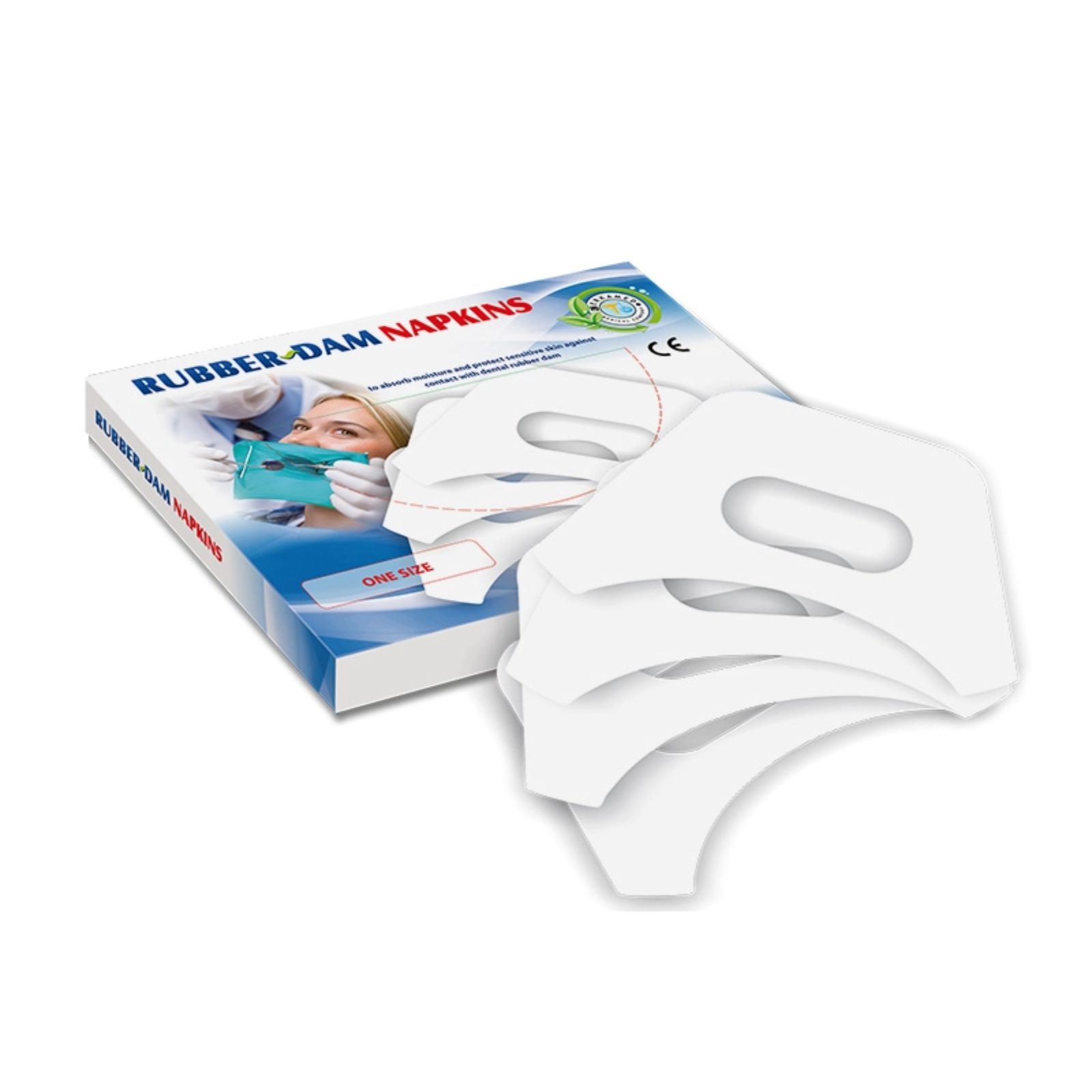 Раббердам Rubber Dam Napkins, підкладка під рабердам, (36шт)
