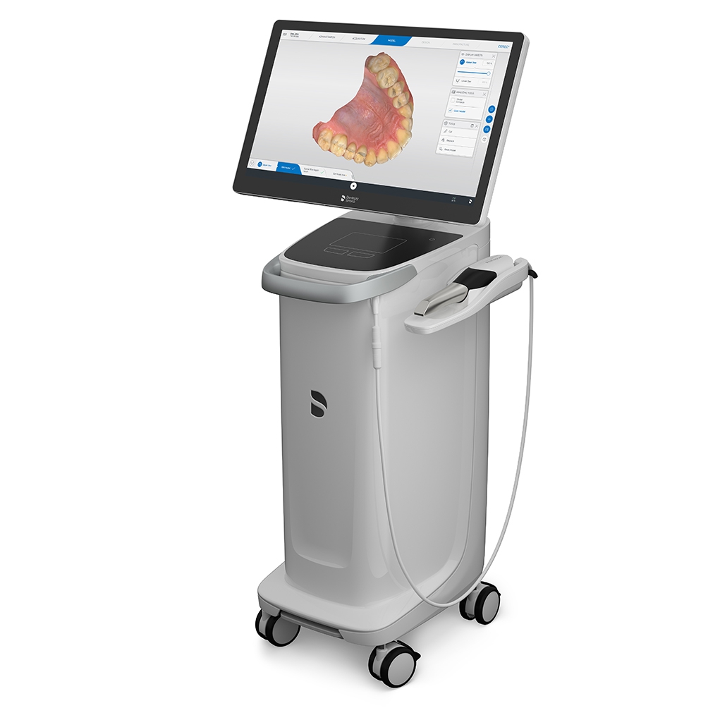 Сканер стоматологічний Primescan AC (Dentsply Sirona). Мобільний моноблок + батарея; інтраоральний, цифровий, оптичний сканер для отримання цифрових відбитків; з програмним забезпеченням Connect, можливість експорту даних в STL