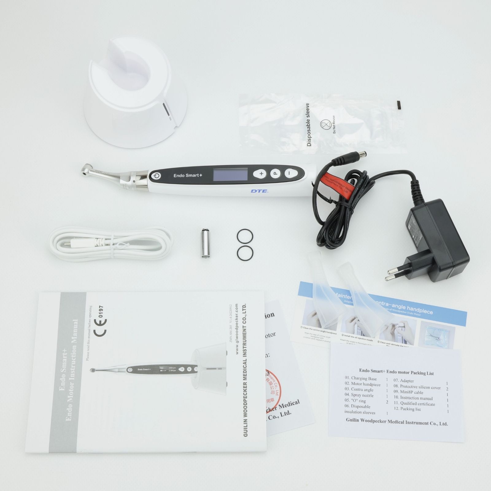 Endo Smart Plus (ЕндоСмартПлюс), ендомотор безпровідний, безщітковий мотор, можливість під'єднання до апекслокатора