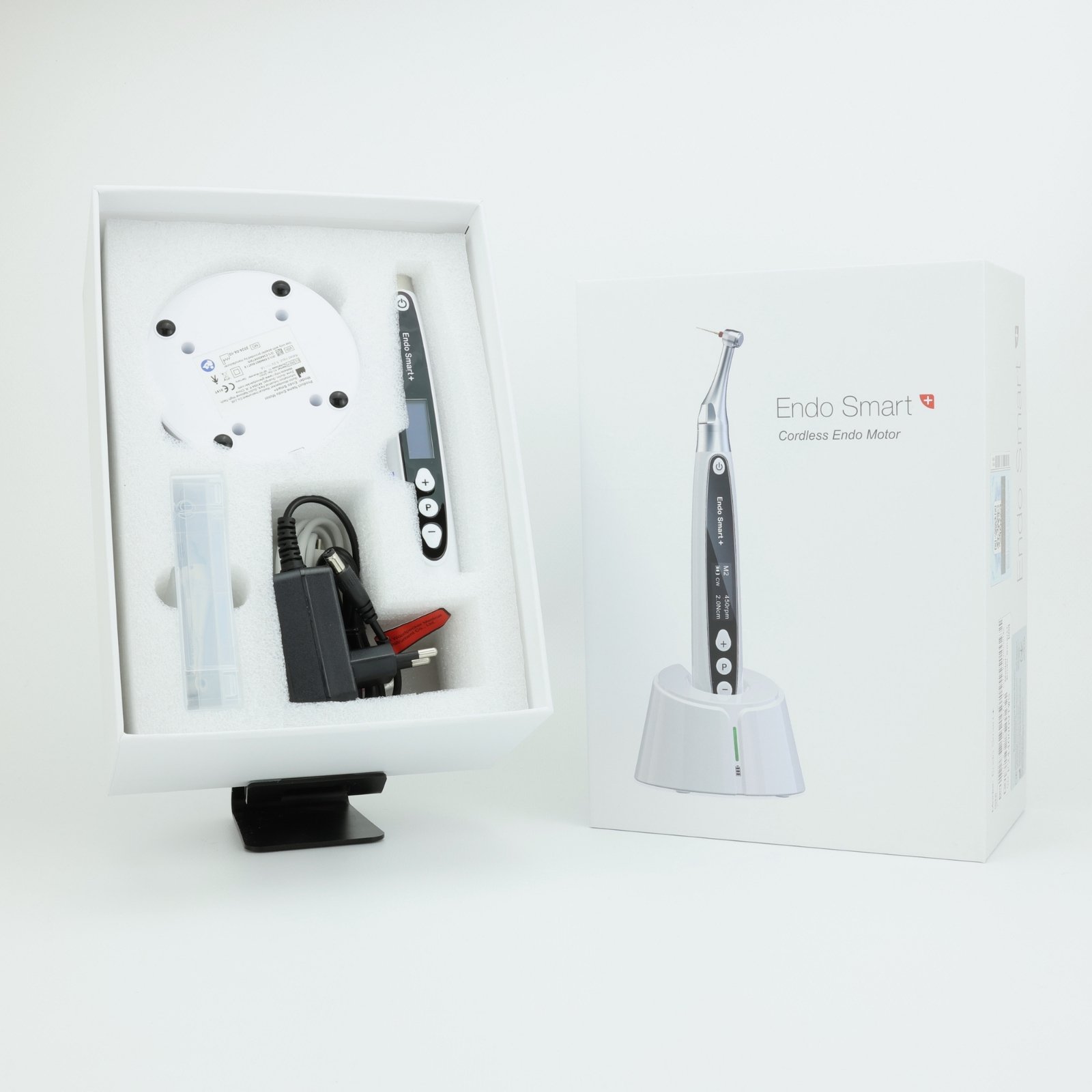 Endo Smart Plus (ЕндоСмартПлюс), ендомотор безпровідний, безщітковий мотор, можливість під'єднання до апекслокатора