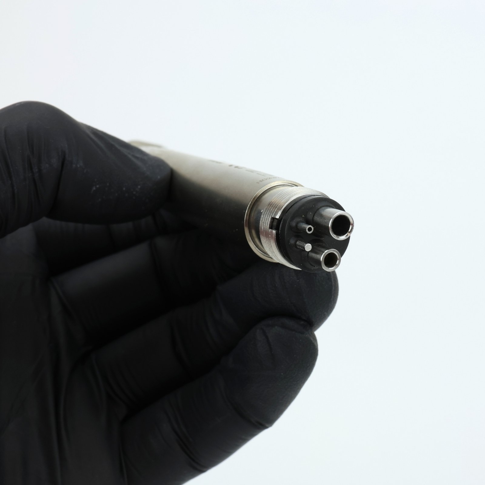 Наконечник турбінний HP33, фіксований чотирьохканальний роз'єм М4 (Midwest), кнопкова система фіксації бору, 3-ох канальний спрей, DTE Woodpecker
