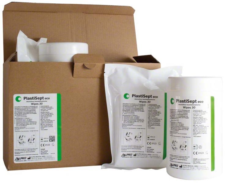 PlastiSept Eco, 500 мл
Готовий до застосування безспиртовий розчин для очищення та дезінфекції чутливих поверхонь медичних виробів, таких як медичні і/та стоматологічні установки (у т.ч. оббивка ), рентгенівські апарати, особливо з акриловим склом або металевими поверхнями