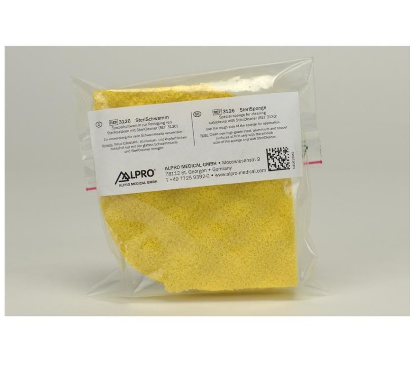 SteriSponge спеціальна губка для очищення автоклавів за допомогою SteriCleaner