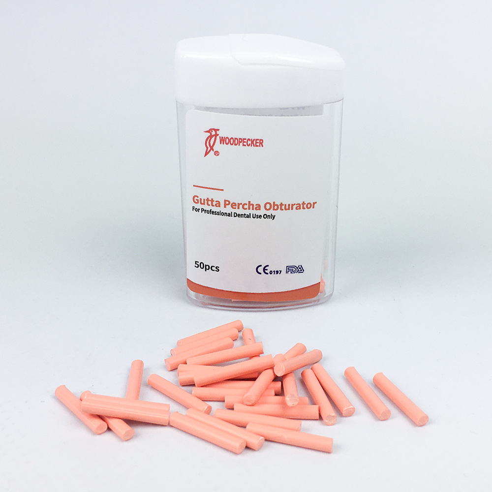 Гутаперча термопластична для обтуратора, валики (пелети) 50 шт. Gutta Percha Points Woodpecker