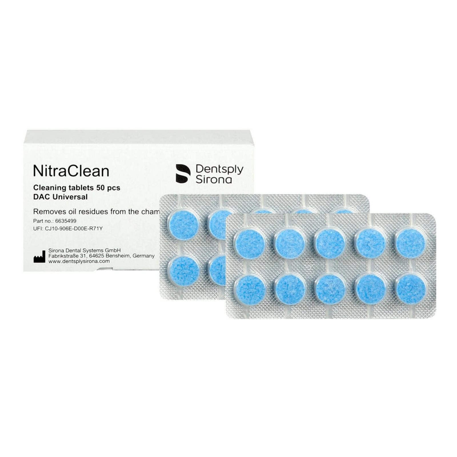 Таблетки для очистки автоклава NitraClean (Cleaning tablets), 50 шт, Тільки для автоклава DAC Universal