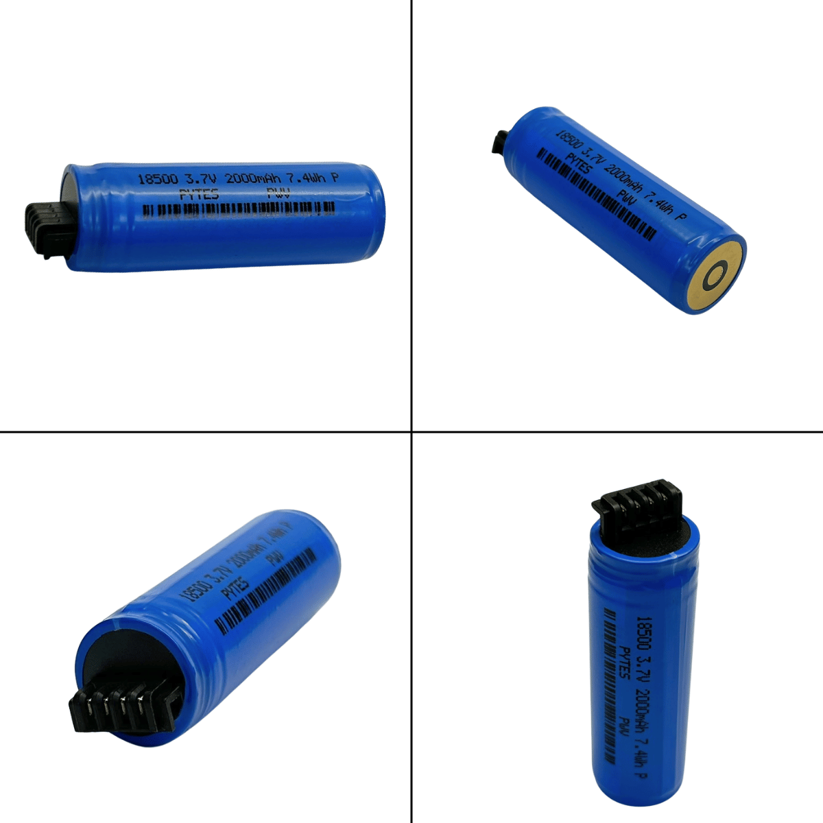 Акумулятор до Fi-P 18500 3.7V 2000mAh 7.4Wh, з 4-ох контактним роз'ємом на акумуляторі