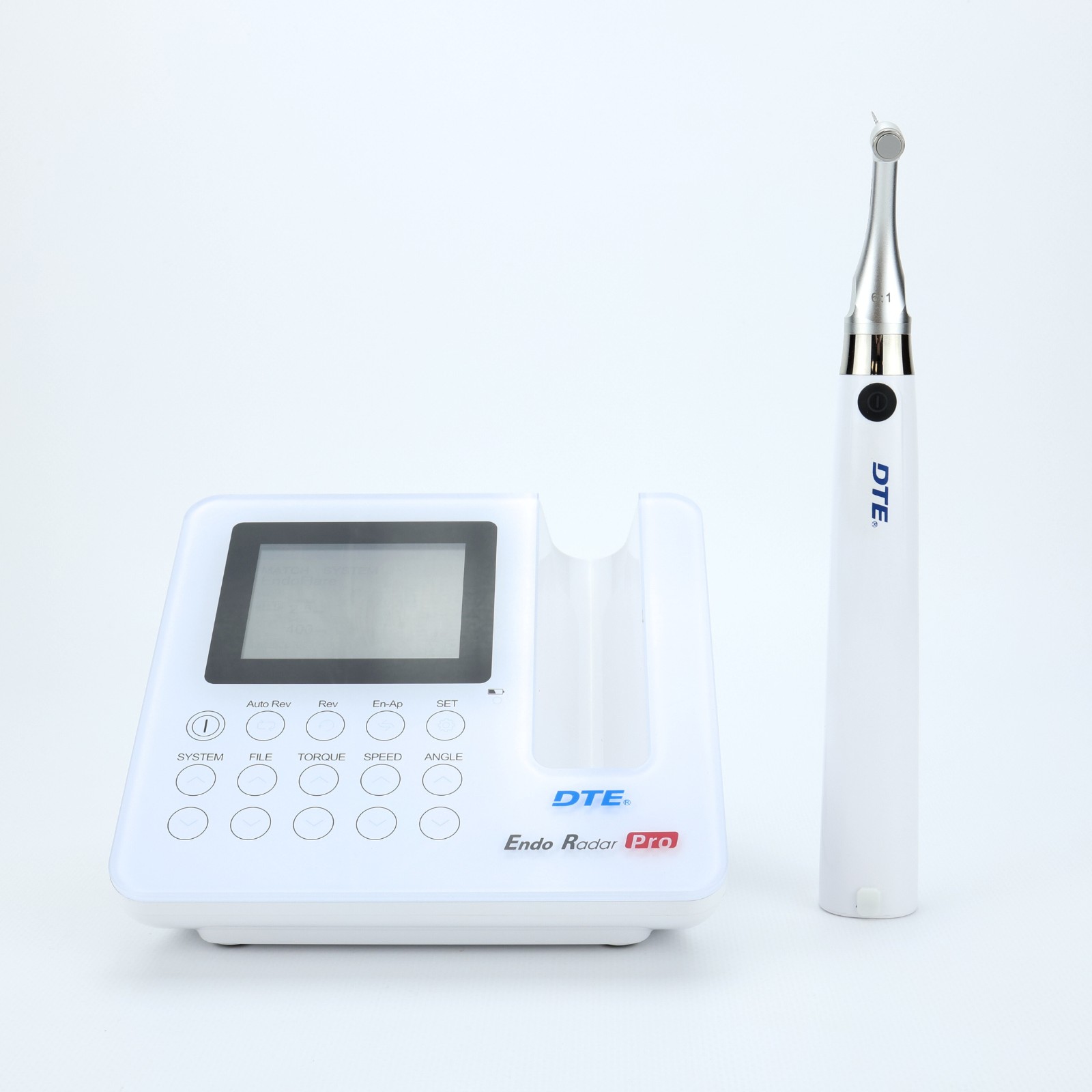 Endo Radar Pro (Ендо Радар Про), ендомотор безпровідний з базою керування, інтегрований апекслокатор, безщітковий мотор
