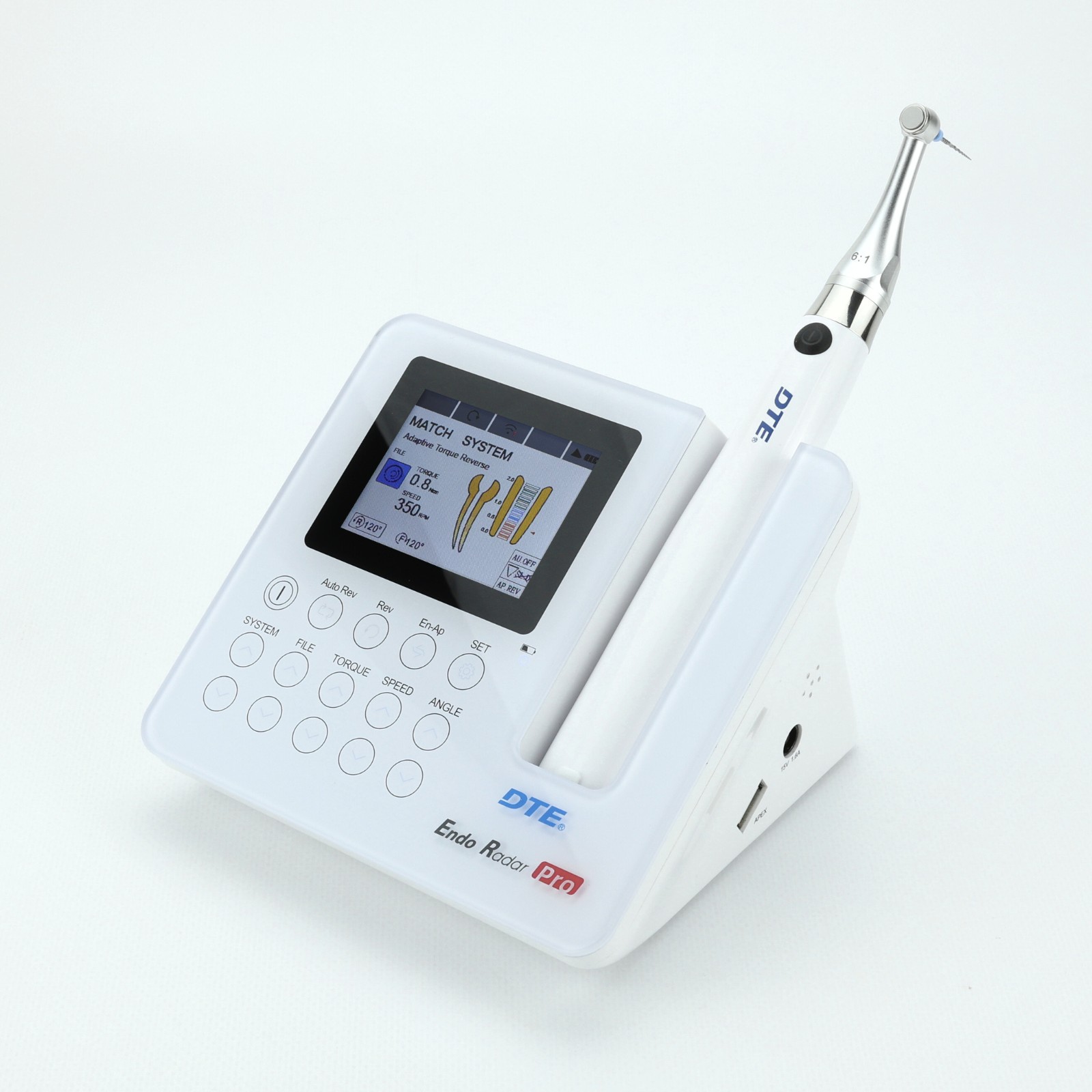 Endo Radar Pro (Ендо Радар Про), ендомотор безпровідний з базою керування, інтегрований апекслокатор, безщітковий мотор