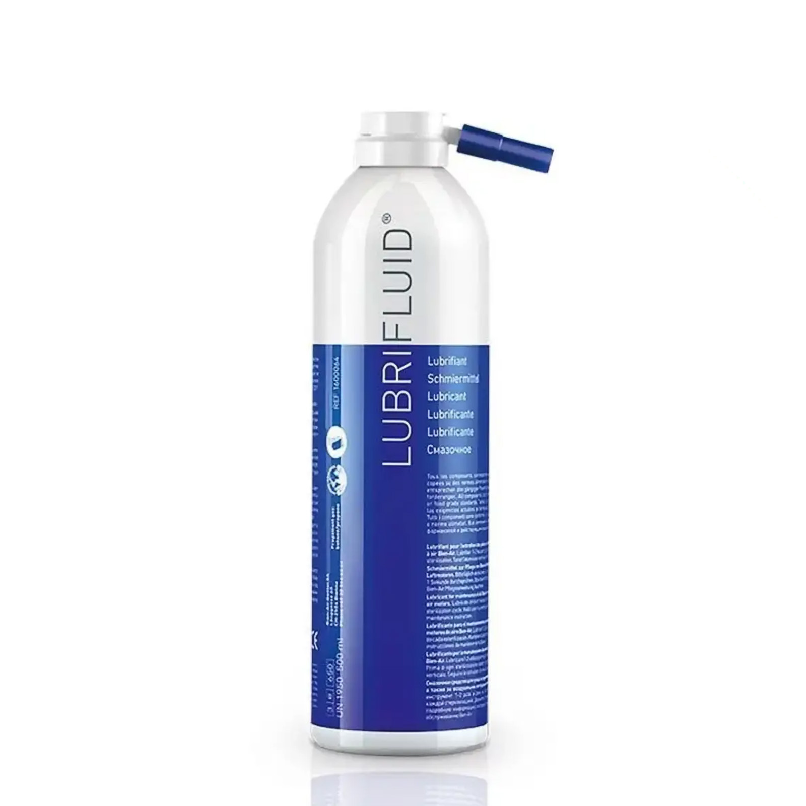 LUBRIFLUID (Bien Air), змащувальний засіб у вигляді спрею, 500 мл. Для турбін, прямих і кутових наконечників, мікро моторів