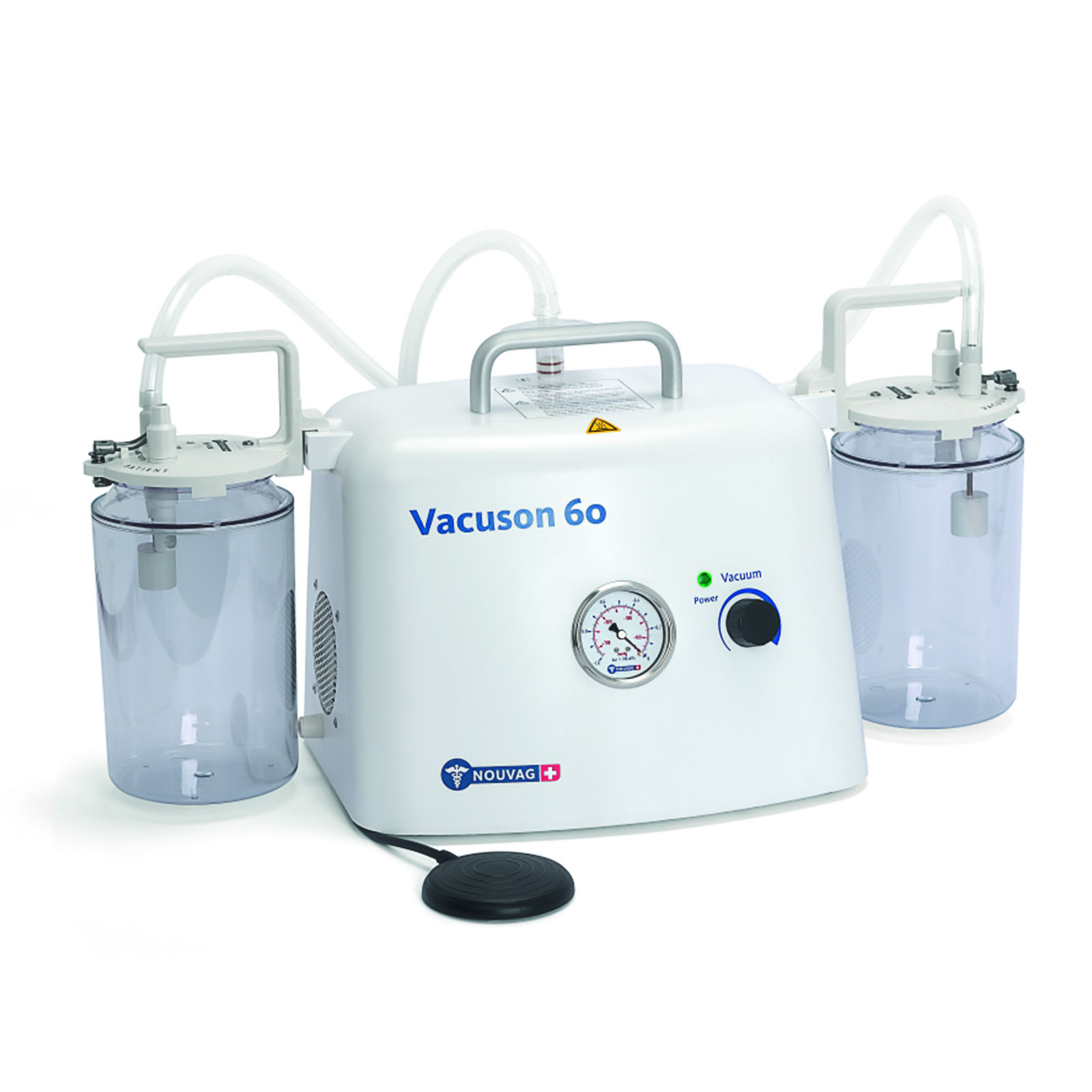 Аспіратор хірургічний "Vacuson 60", комп. з 2-ма ємністями, вакуумний (60 літр./хв.,до 0,9 атм.)