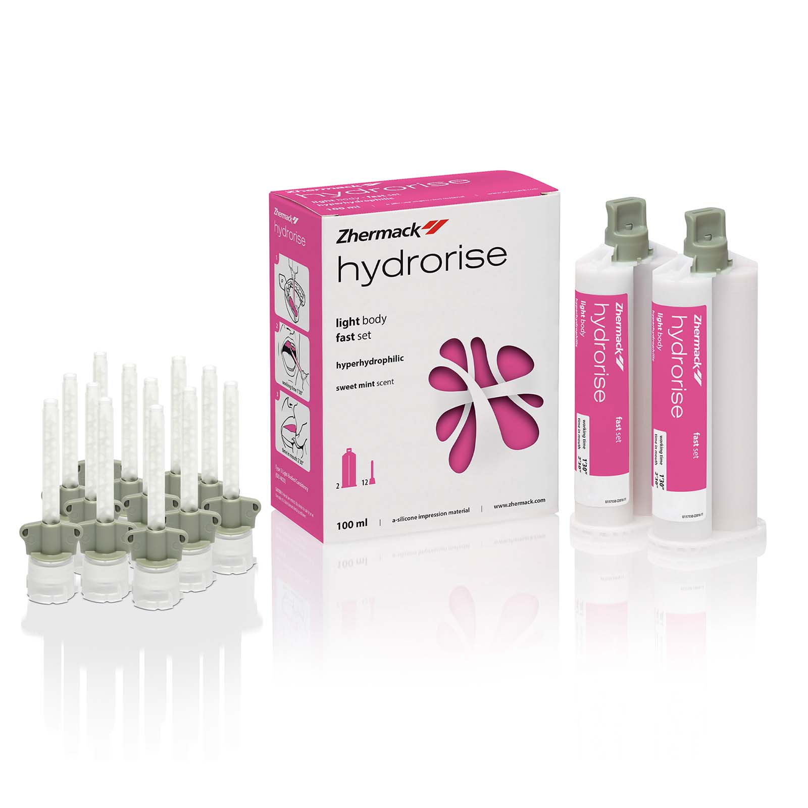 А-силікон Hydrorise LIGHT fast, 2 картриджа по 50 мл