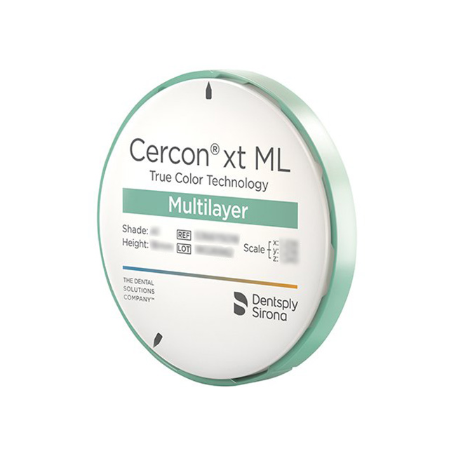 Cercon disc xt ML 14 А3, диск цирконієвий, багатошаровий (98*14)