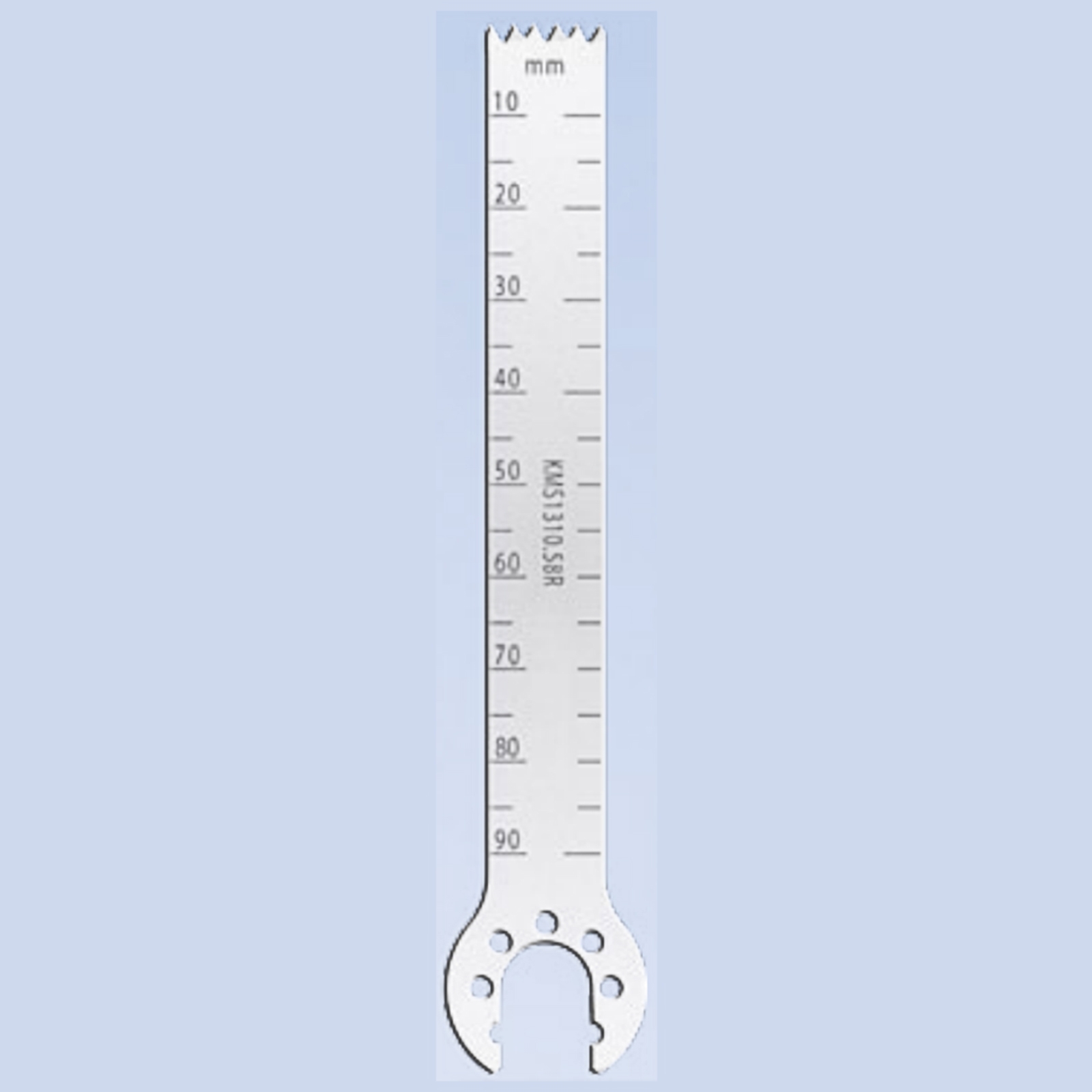 Леза для Oscillation Saw # 3702, 2*/ 4* (90 мм- 1,19- 13,00 мм)- 10 шт.