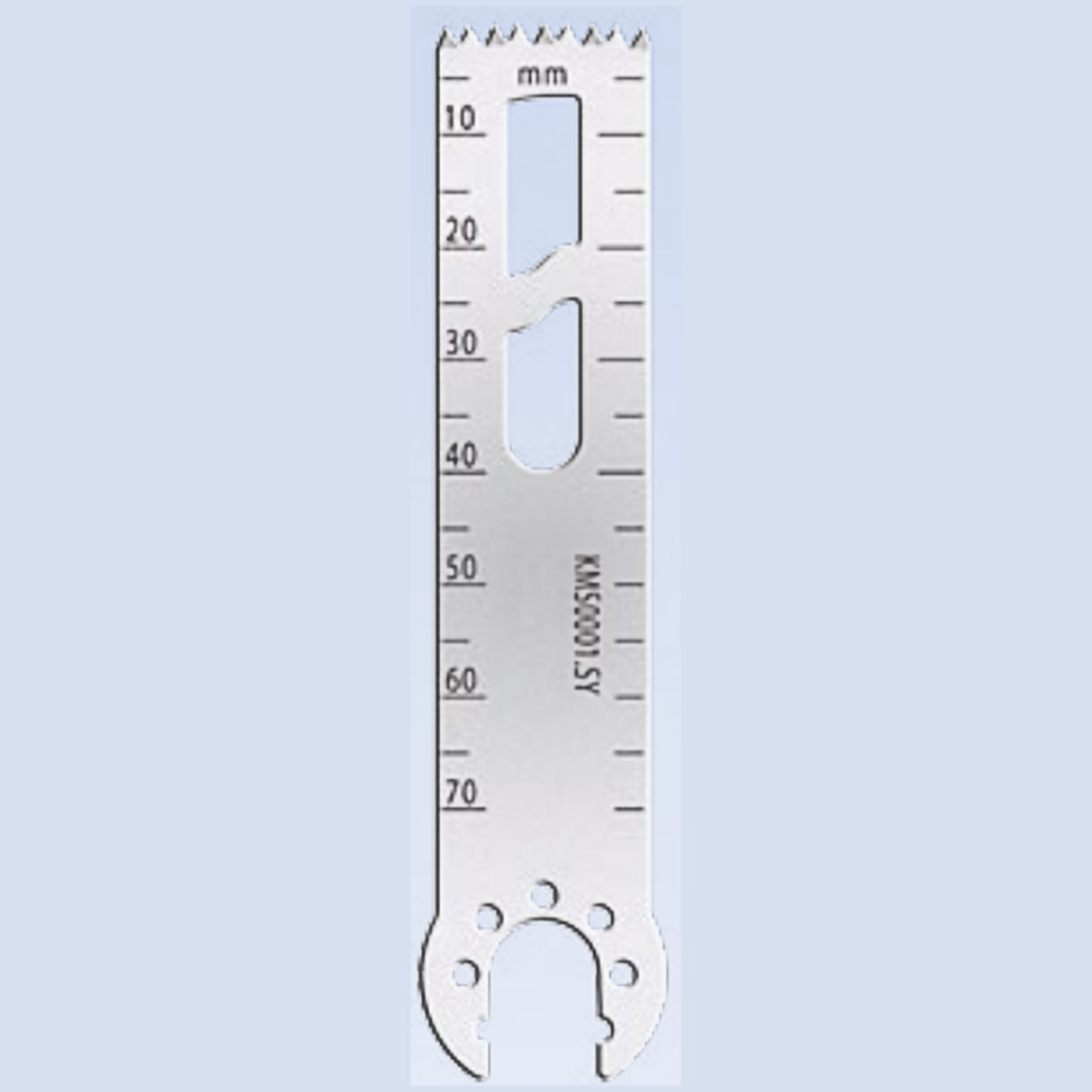 Леза для Oscillation Saw # 3702, 2*/ 4* (70 мм- 1,00- 19,5мм)- 10 шт.