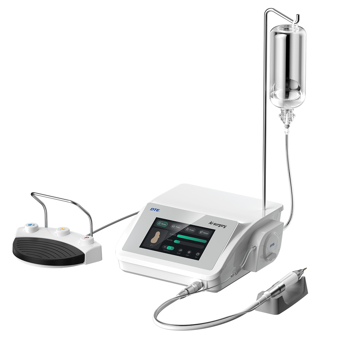 П'єзотом DTE-Woodpecker AI-SURGERY: Апарат для п'єзохірургії з 2 LED-наконечниками та 14 насадками (стандарт насадок Acteon)