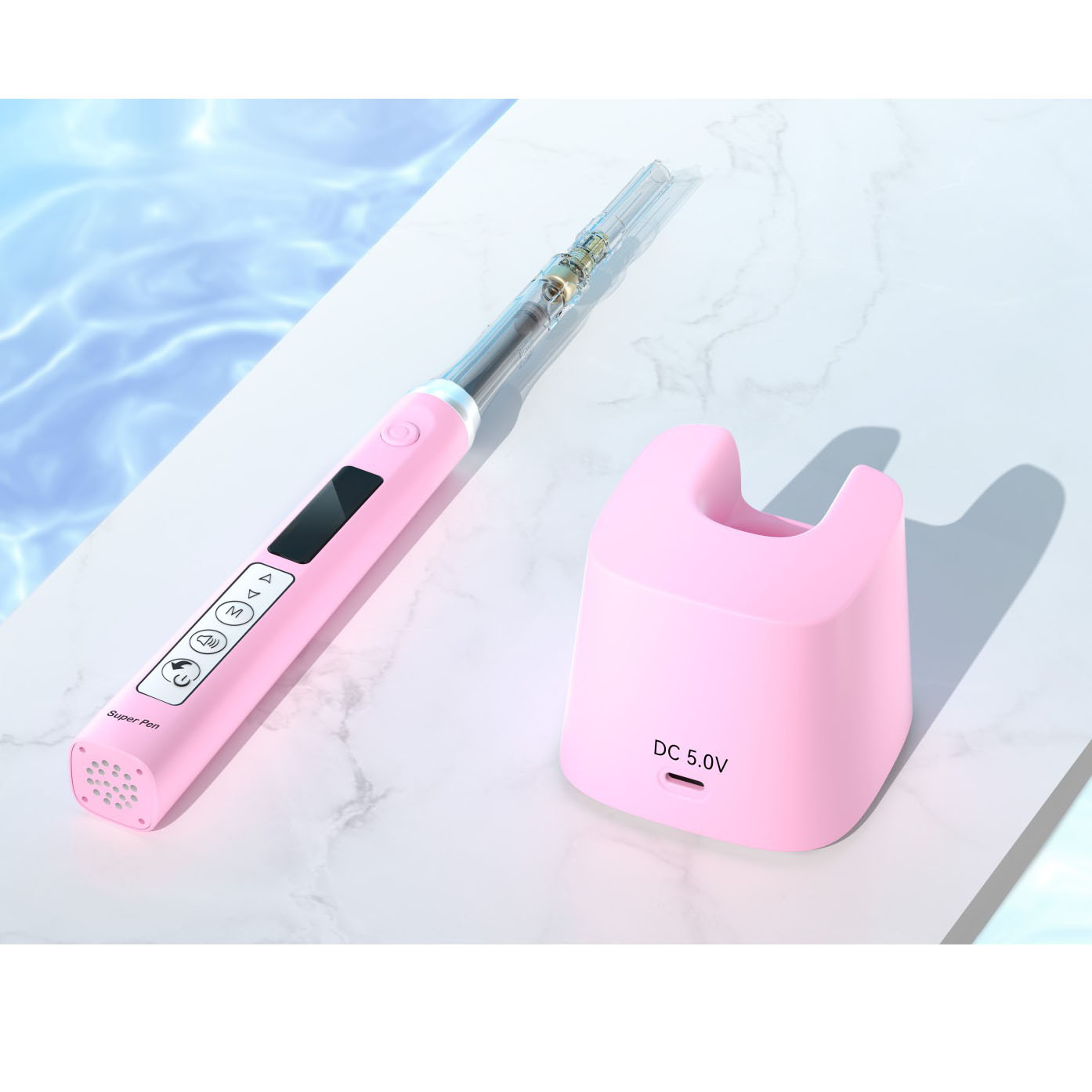 Super Pen, безпровідний прилад для анестезії (СуперПен), колір - блакитний, виробник Woodpecker, ТМ DTE