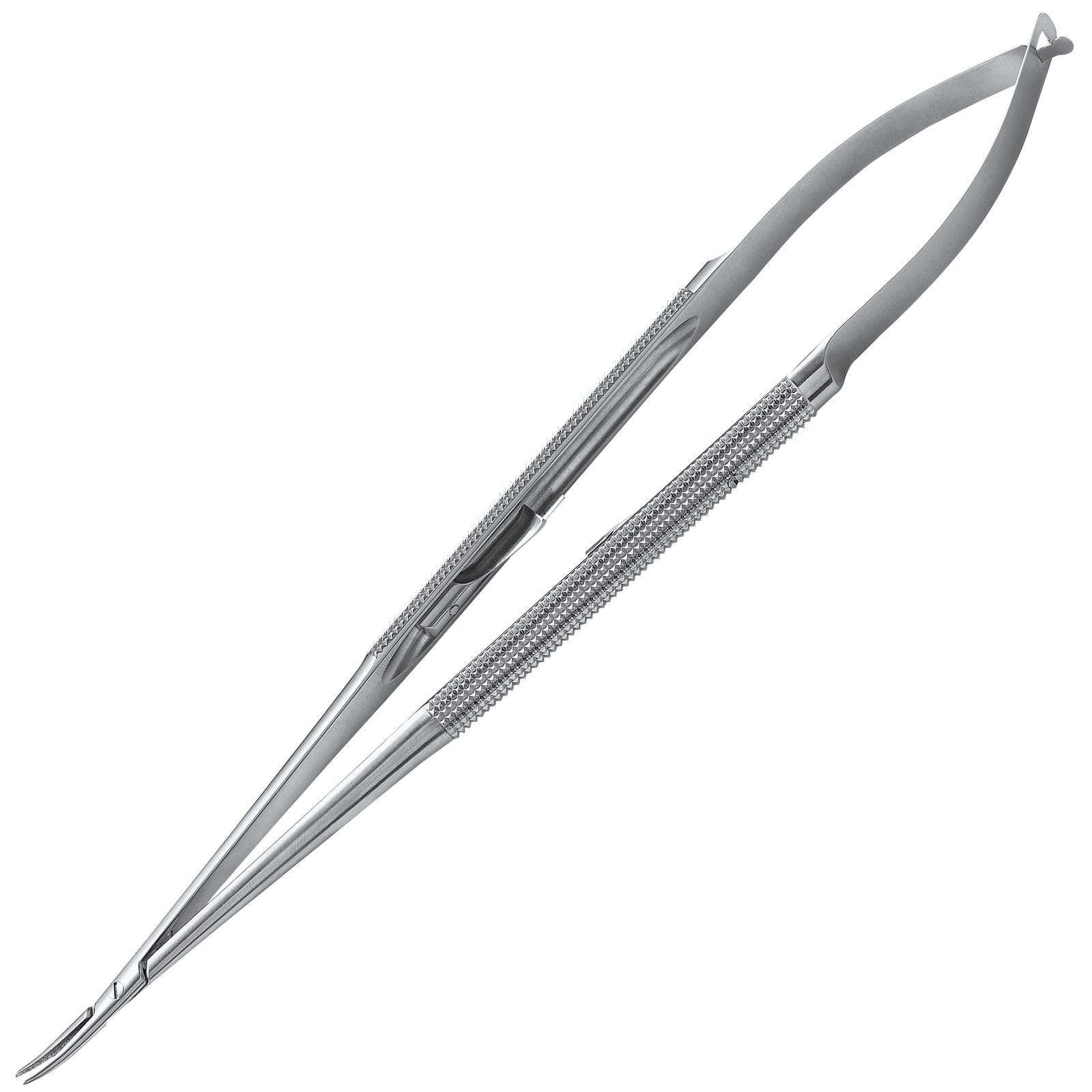 Голкотримач MDS-180, 180мм, зігнутий, від 6-0 до 8-0, від 0,14 до 0,33 мм