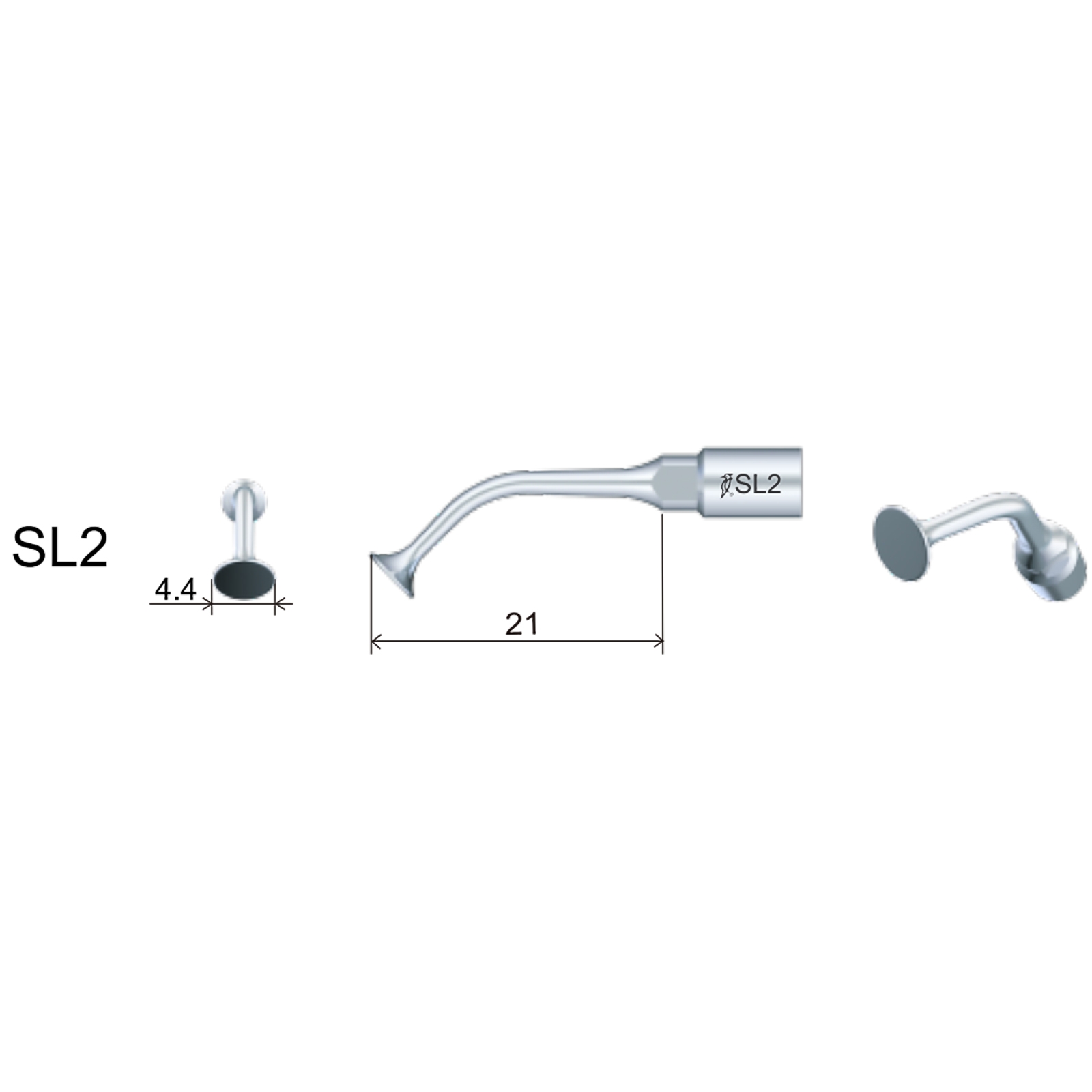 Насадка хірургічна SL2, різьба Acteon