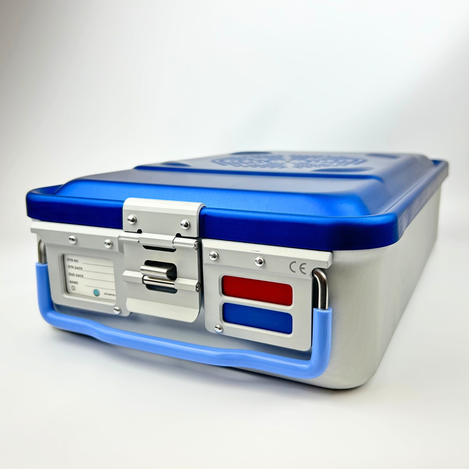 Стерилізаційний бокс (465*280*100 мм) для стерилізації та зберігання інструментарію, що підлягає стерилізації