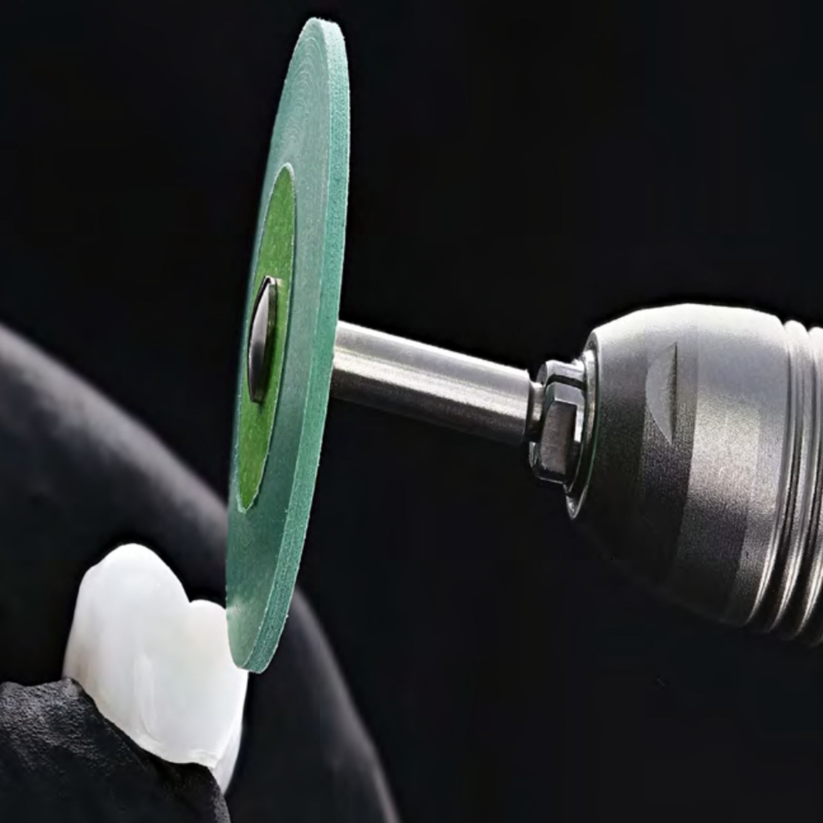 Гумка для полір.Zr зелена Diamond polisher D-GREEN HP