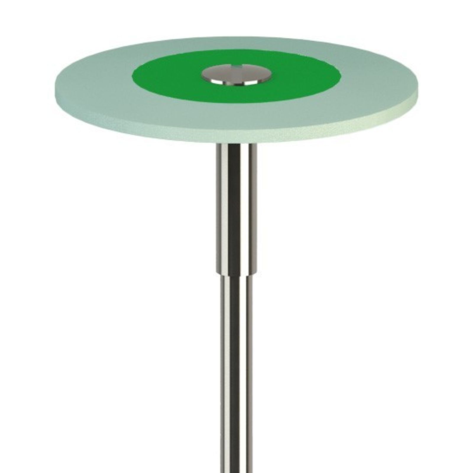 Гумка для полір.Zr біла Diamond polisher L-GREEN HP
