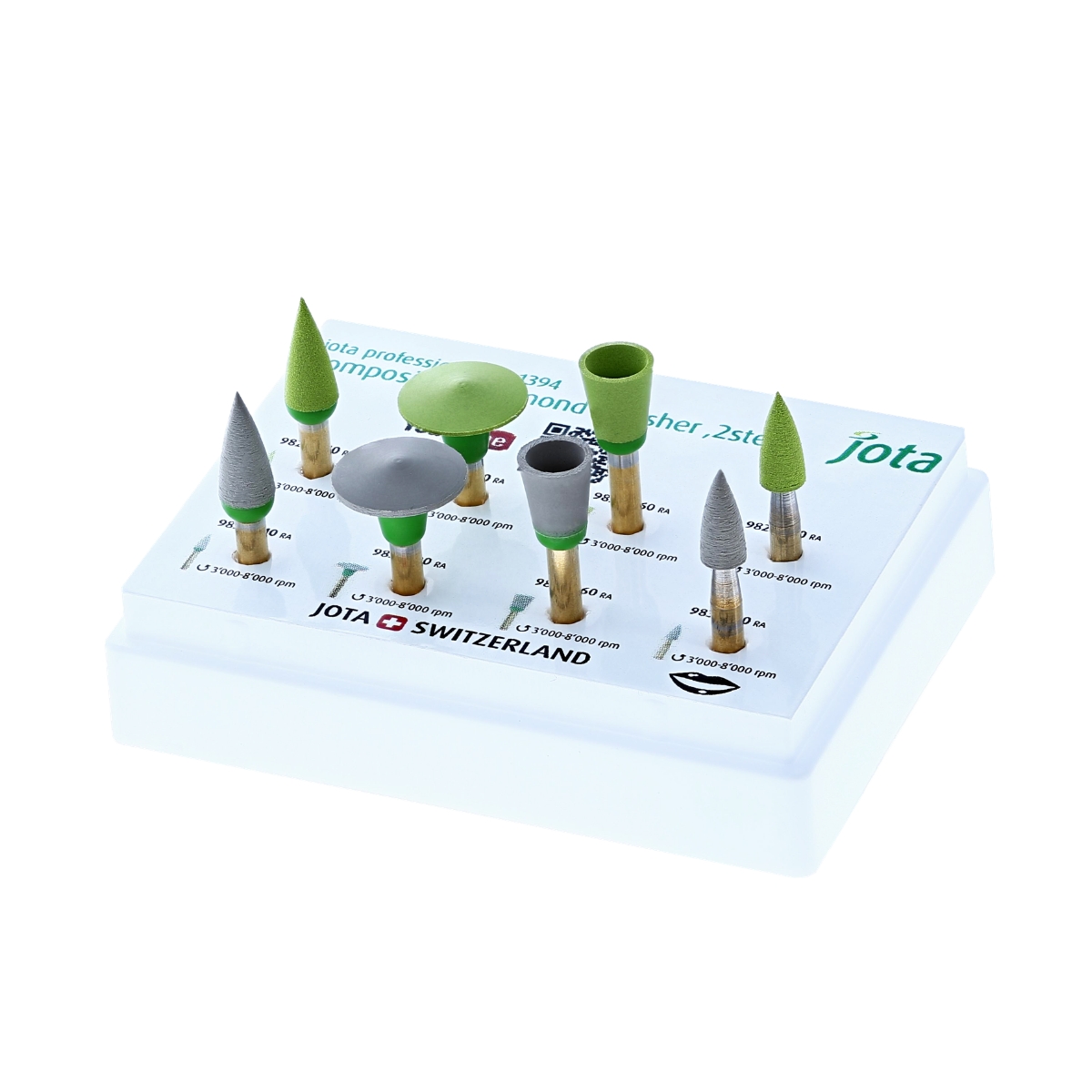 Набір полірів для композиту Diamond Polisher 2 step 1394, Jota