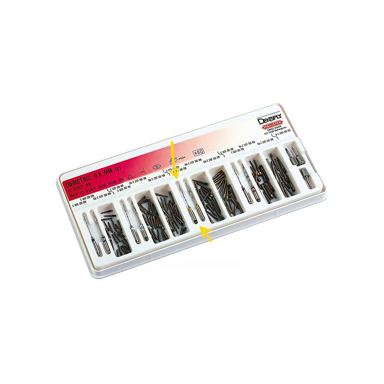 UNIMETRIC 0.8 MM SPECIAL PENETRATION DRILL 208 (Dentsply Sirona)