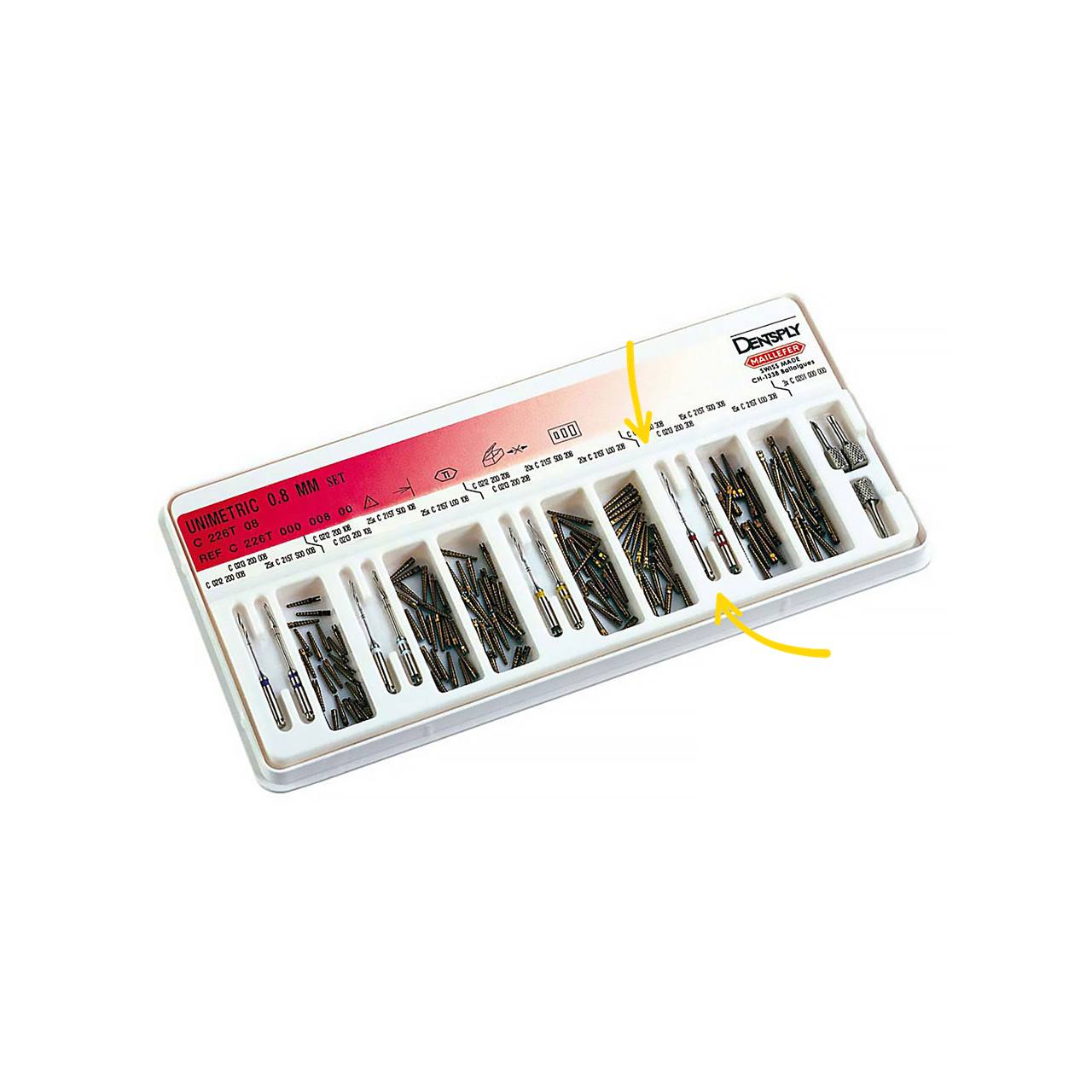 UNIMETRIC 0.8 MM SPECIAL PENETRATION DRILL 308 (Dentsply Sirona)