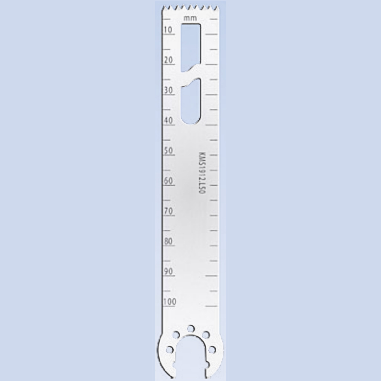 Леза для Oscillation Saw # 3702 nou, # 3755 nou, 2*/ 4* (100 мм- 19,05- 1,19мм)- 5 шт.