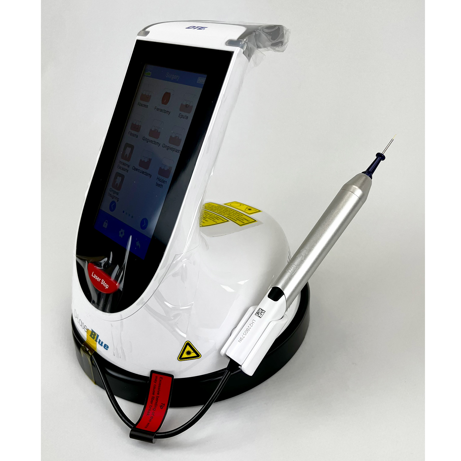 Стоматологічний діодний лазер DTE-Woodpecker D-LASER BLUE (LX16 PLUS): 3 довжини хвилі (450/650/976 нм)
