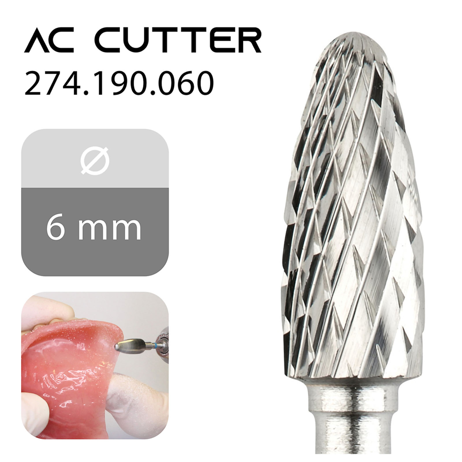 Фреза для акрилових матеріалів 4SHINE AC Cutter 274.190.060