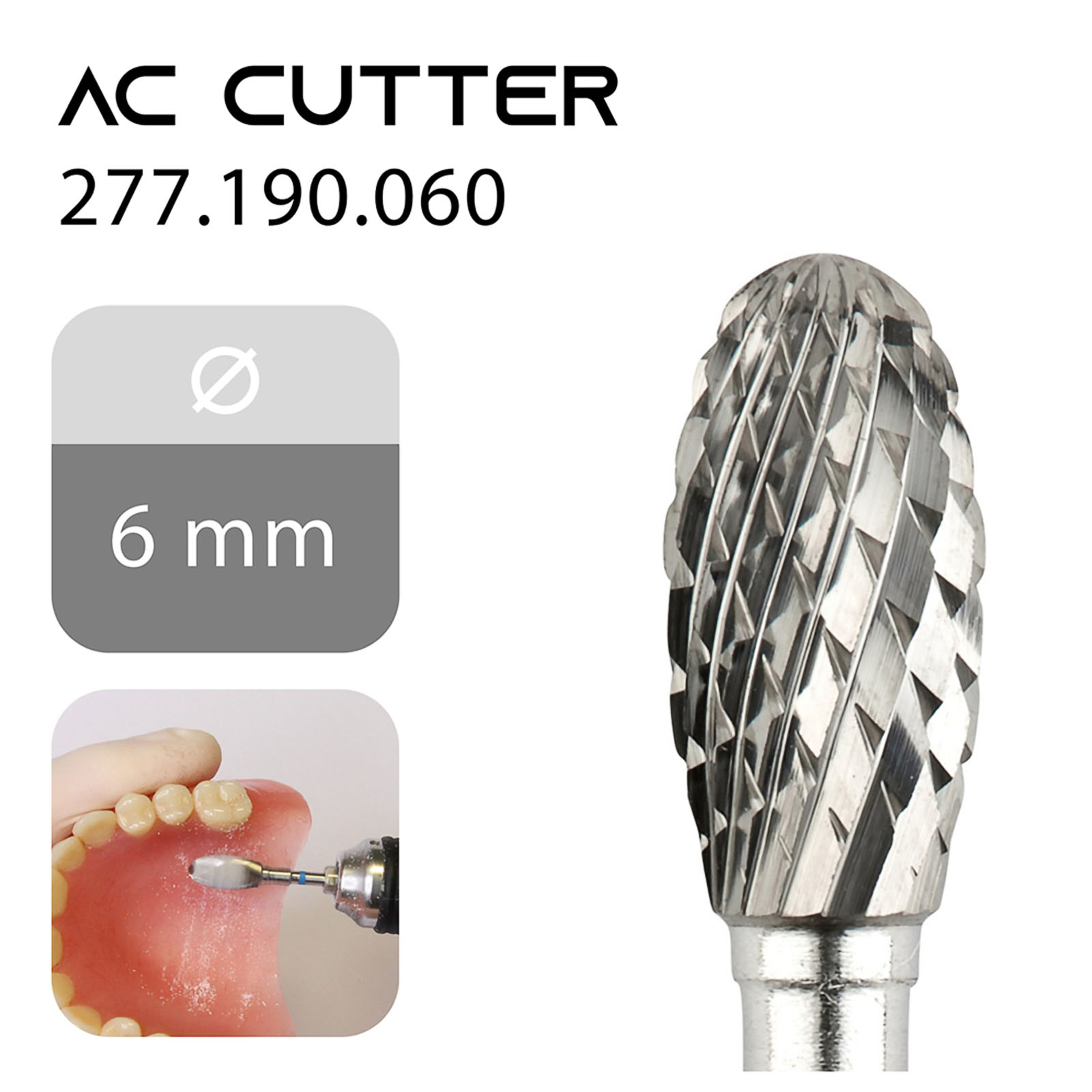 Фреза для акрилових матеріалів 4SHINE AC Cutter 277.190.060