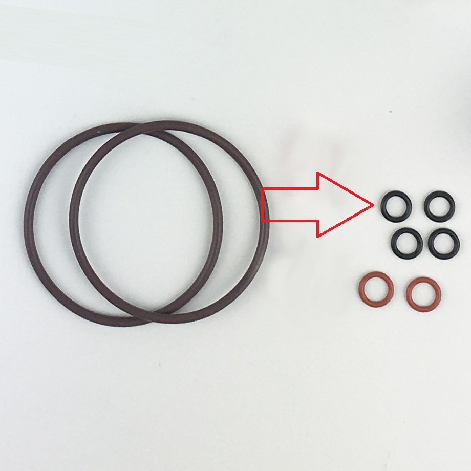 Кільце ущільнююче O-RING 4.0 х 1.0 до носика содостуйки AP-H, колір червоний/чорний, 1 шт.