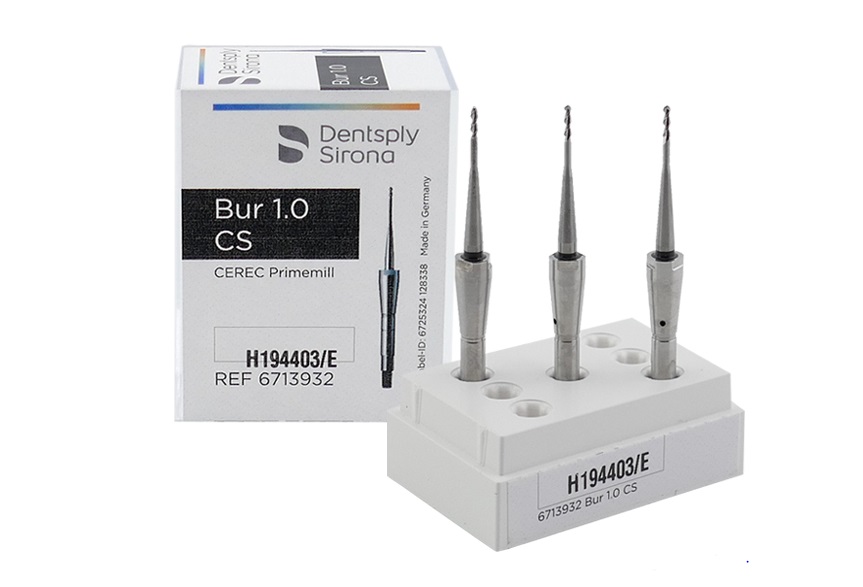 Бор Bur 1.0 CS для фрезера Primemill (3 шт.)