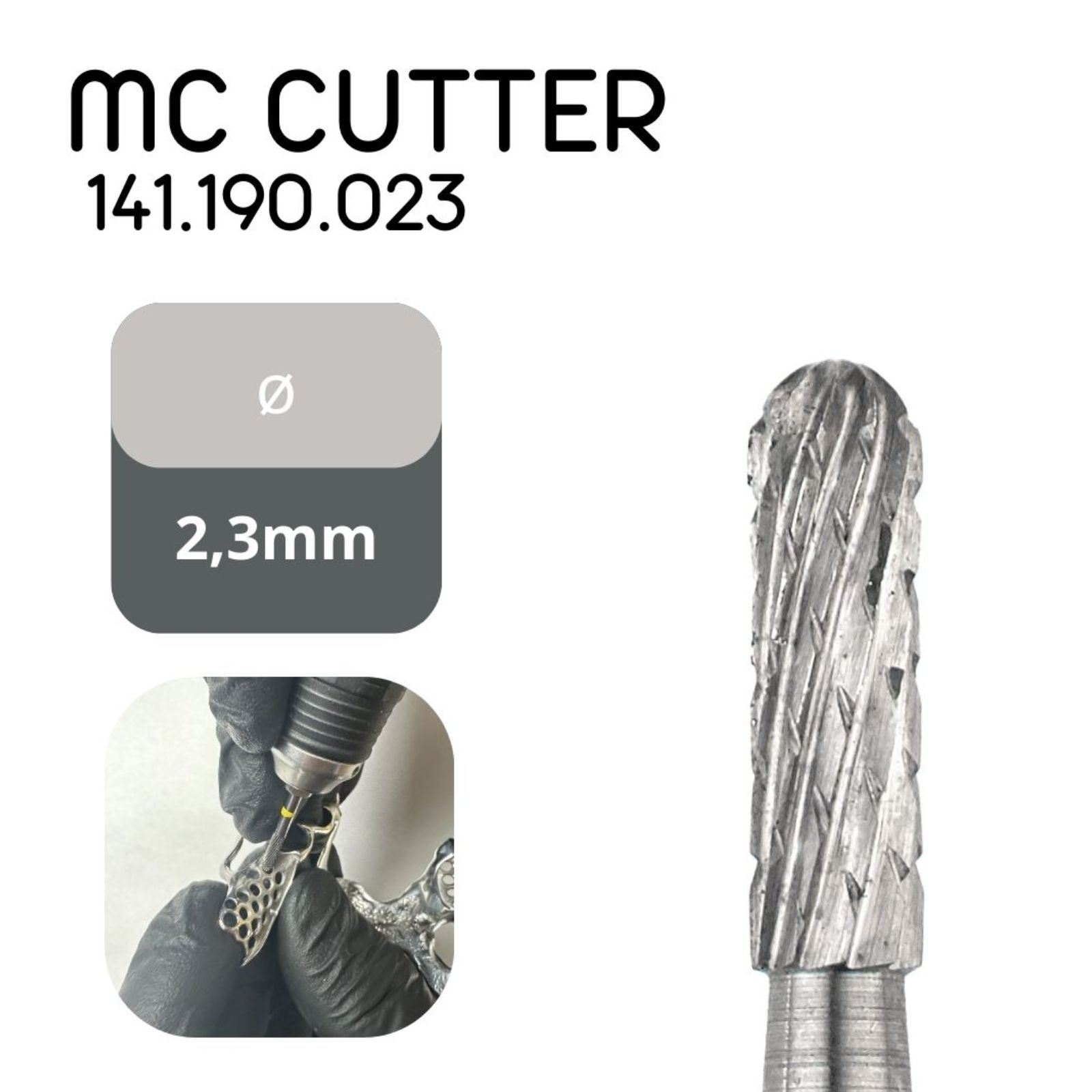Фреза для металу 4SHINE MC Cutter 141.190.023